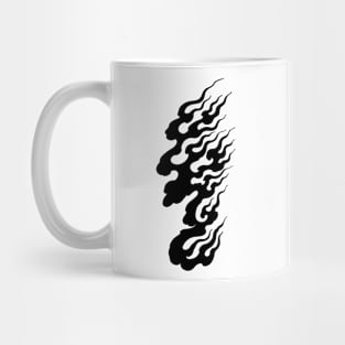 Black Flame Mug